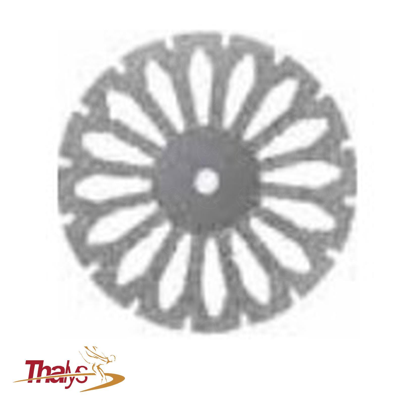 Disco de Diamante Flex Serrillado y Ranurado Oblicuo 22 mm (ISO 379PS)